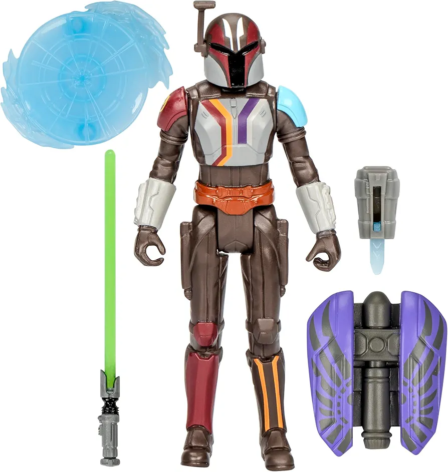 STAR WARS Epic Hero Series Sabine Wren 4-Inch Deluxe Action Figure & 4 Accessories, Toys for 4 Year Old Boys and Girls