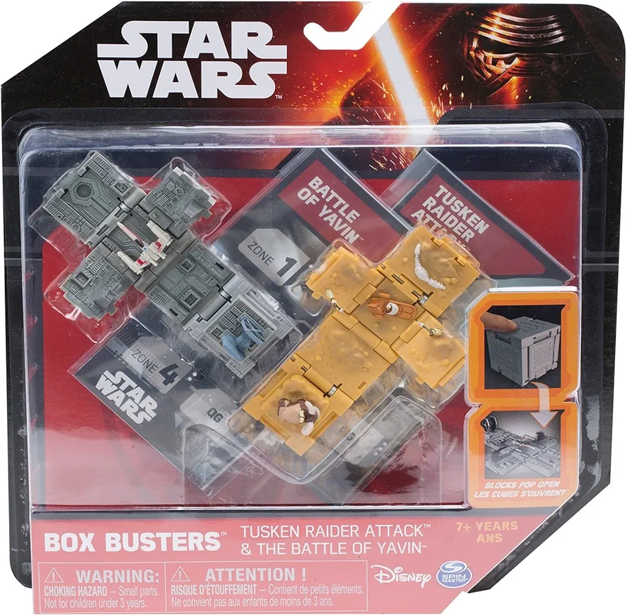 Star Wars Box Busters, Battle of Yavin & Tusken Raider Attack