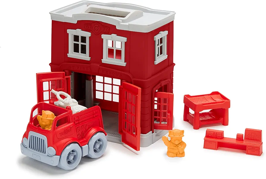 Green Toys Fire Station Playset CB