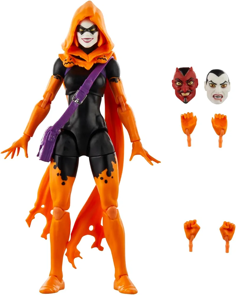 Marvel Legends Series Hallows' Eve, Spider-Man Comics Collectible 6-Inch Action Figure