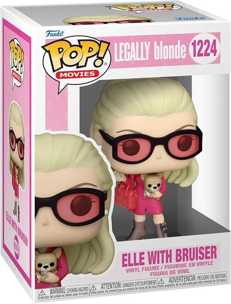 Funko Pop! Movies: Legally Blonde - Elle with Bruiser