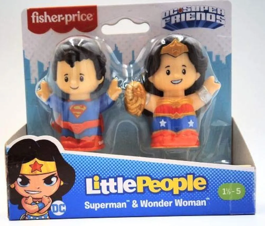 Dc Little People Set Figures