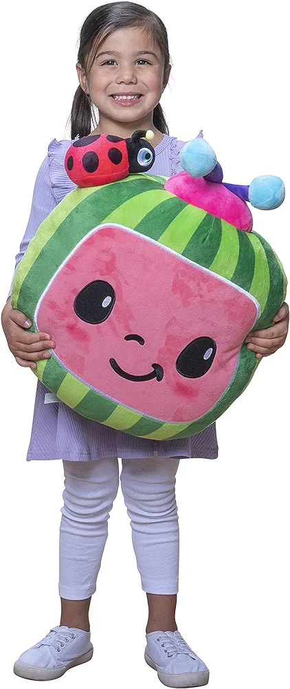 CoComelon Pillow Plush, 18” - Soft, Cuddly, Snuggly, Extra Large Pillow - Toys for Kids, Toddlers, and Preschoolers