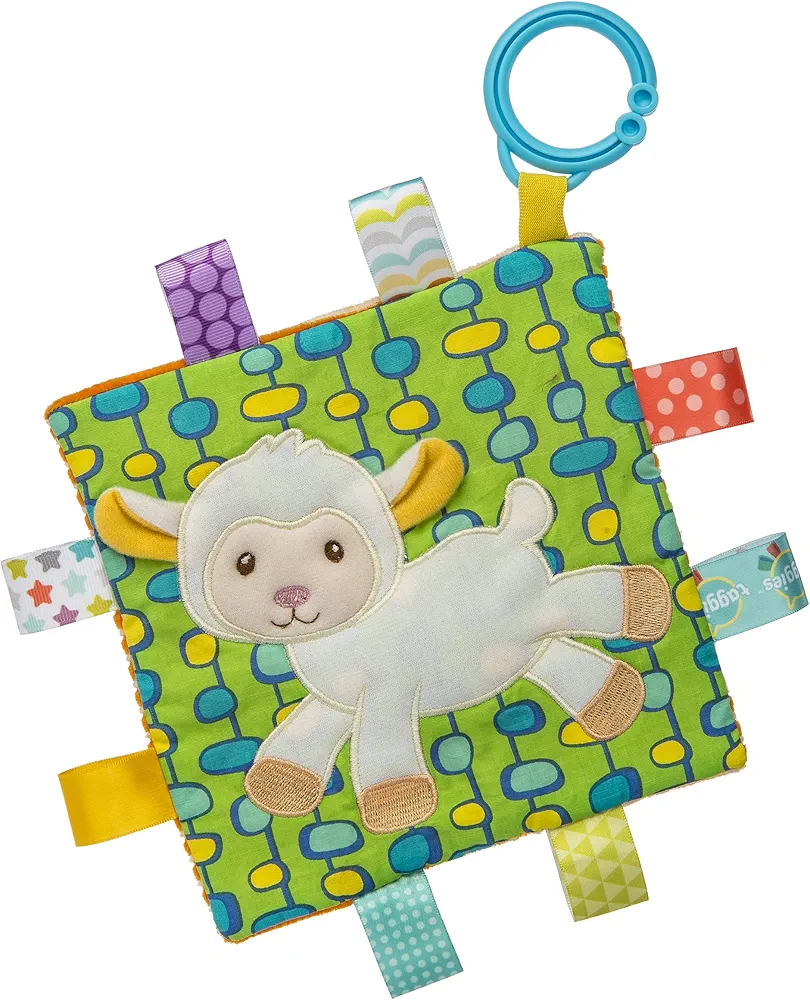 Taggies Crinkle Me Baby Toy, Sherbet Lamb