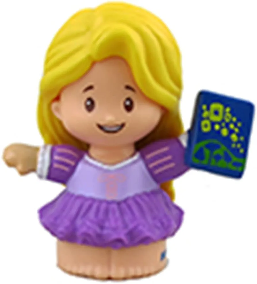 Replacement Part for Fisher-Price Little People Princess Figure Pack - GKG98 ~ Replacement Rapunzel Figure in Purple Dress