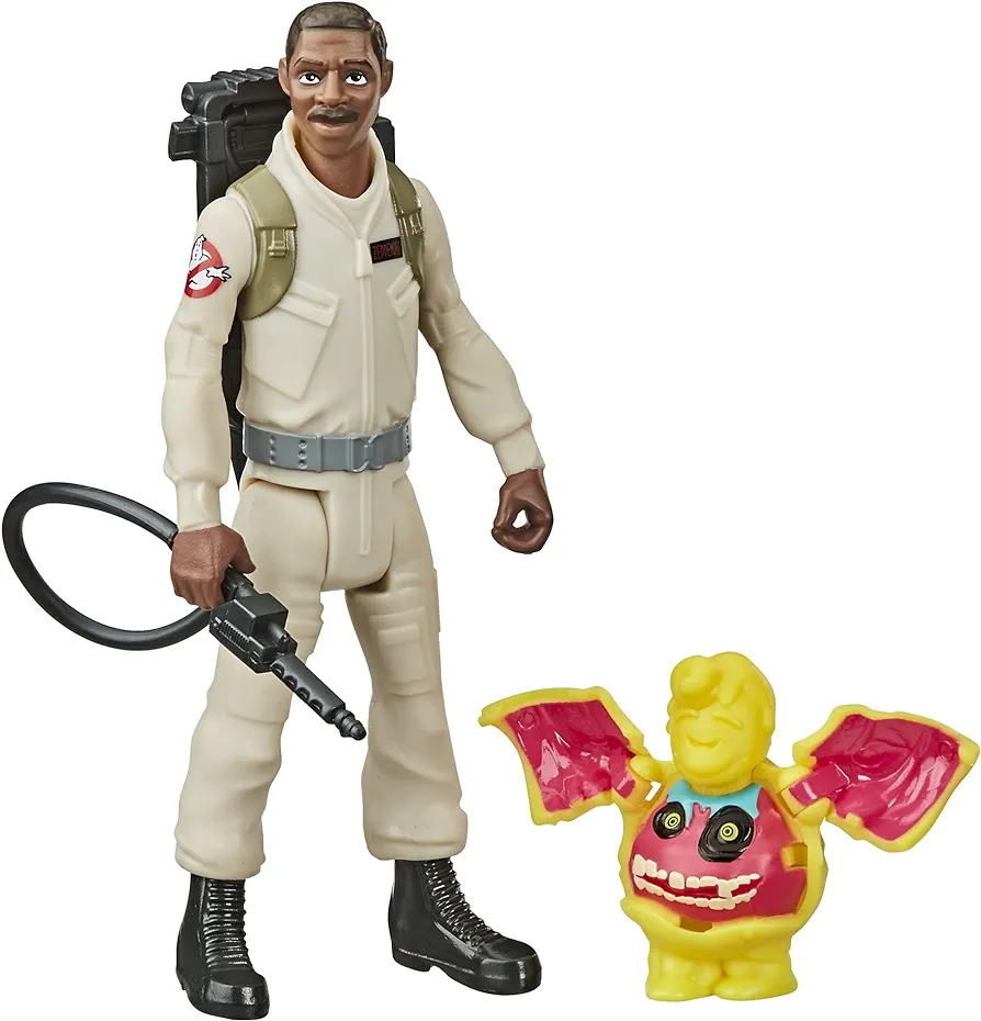 Ghostbusters Fright Features Winston Zeddemore Figure with Interactive Ghost Figure and Accessory for Kids Ages 4 and Up Great Gift for Kids and Fans, (E97675X0)