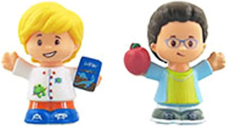 Replacement Parts for Fisher-Price Little People Friendly School Playset - GCK46 ~ Includes 2 Figures ~ Eddie and Teacher