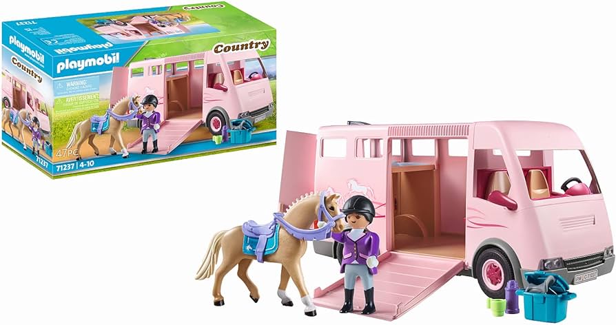 Playmobil Horse Transporter with Trainer