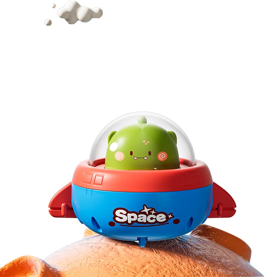 Animal Car Toddler Toys,Press and Go Toy Cars for Toddlers 1-3,1 Year Old Boy Birthday Gift,Space Theme Infant Car Toys for 1 Year Old Boy and Girl(Alien Toy)