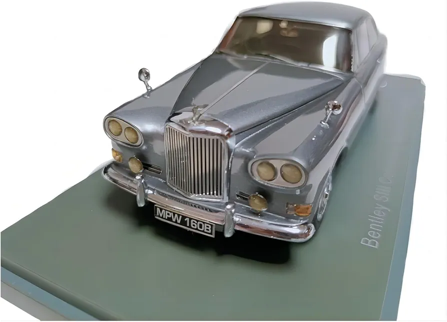 Scale Car Models for Bentley Continental SIII 1:43 Alloy Limousine Model Simulated Metal Car Boy Toy Gift Pre-Built Model Vehicles