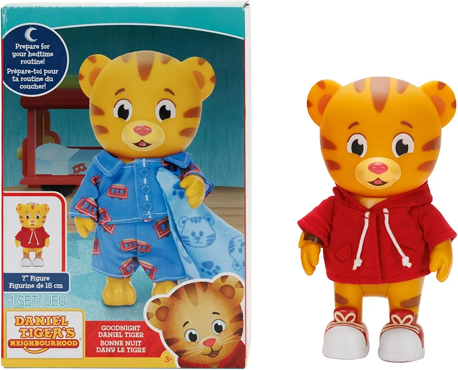 Daniel Tiger's Neighborhood Good Night Daniel Tiger 7in tall Figure