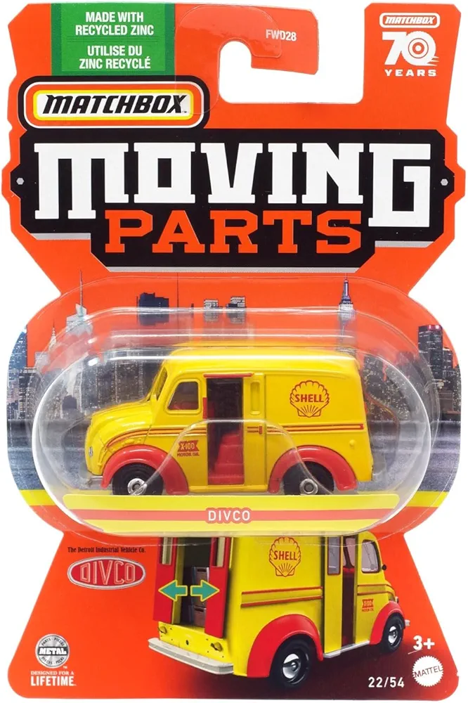 Matchbox Divco, Moving Parts 22/54