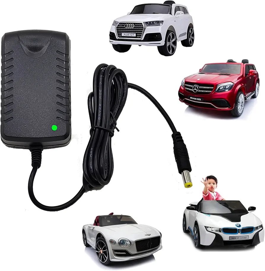 12V Kids Charger for Ride On Toys Car 12 Volt Battery Class 2 Power Supply for Best Choice Products Electric Ride On Car Farm Tractor SUV