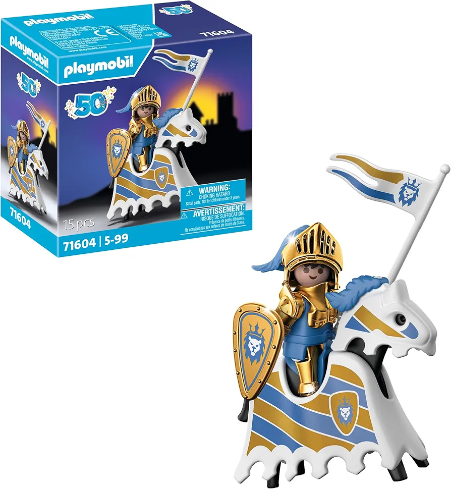 Playmobil Knight 50th Anniversary Toy Figure, 71604