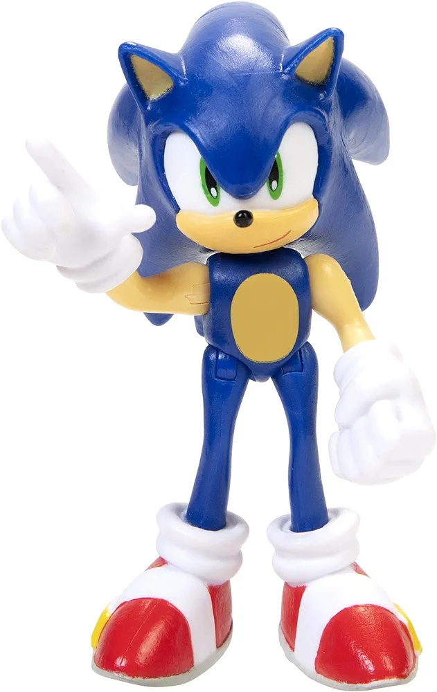 Sonic The Hedgehog Pointing Modern Sonic 2.5-Inch Action Figure