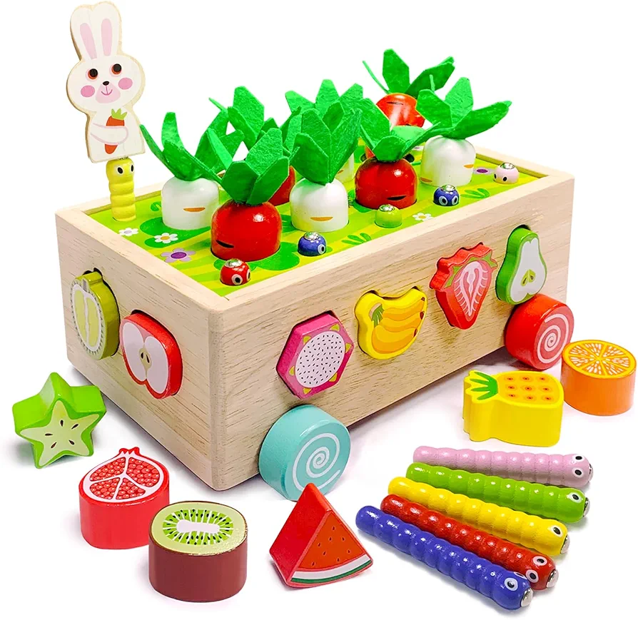 Montessori Toys for Toddlers 1+ Years,Shape Sorter Toys for Toddlers 1-3,Toys for 1 2 3 Year Old Boy Shape Sorte,Kids Gifts 2 3 Year Old Girl Boy