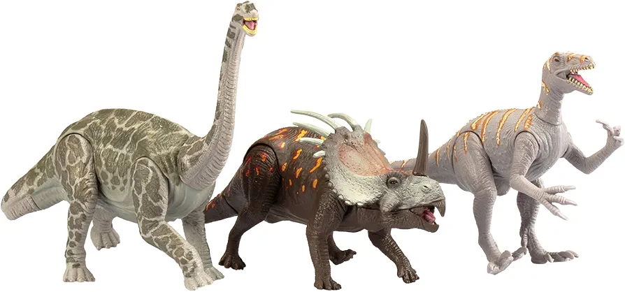 Kid Galaxy Dinosaur 3 Pack Action Figure