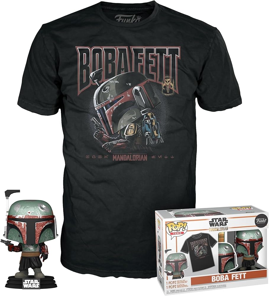 Funko POP! & TEE: Star Wars - Boba Fett