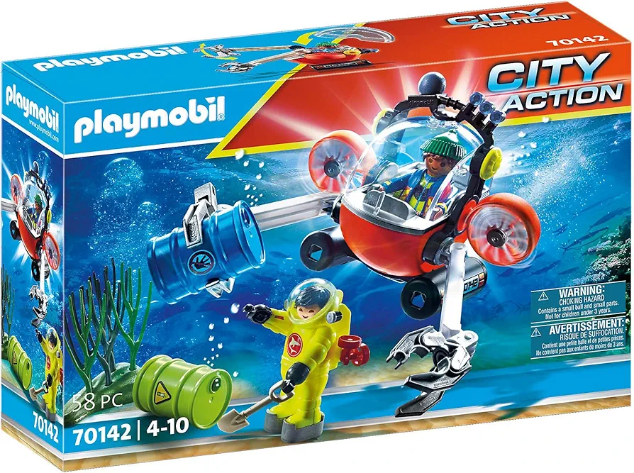 Playmobil Environmental Expedition with Dive Boat