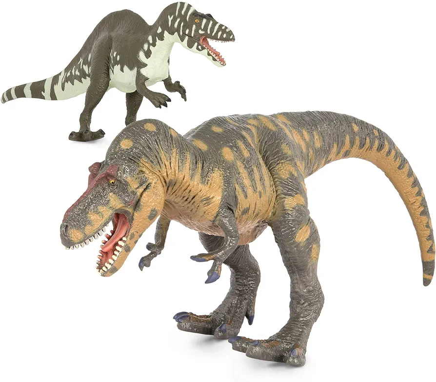 Terra by Battat – Toy Dinosaur Set with T-Rex (2pc) – Collectible Dinosaurs and Toys for Kids Age 3+