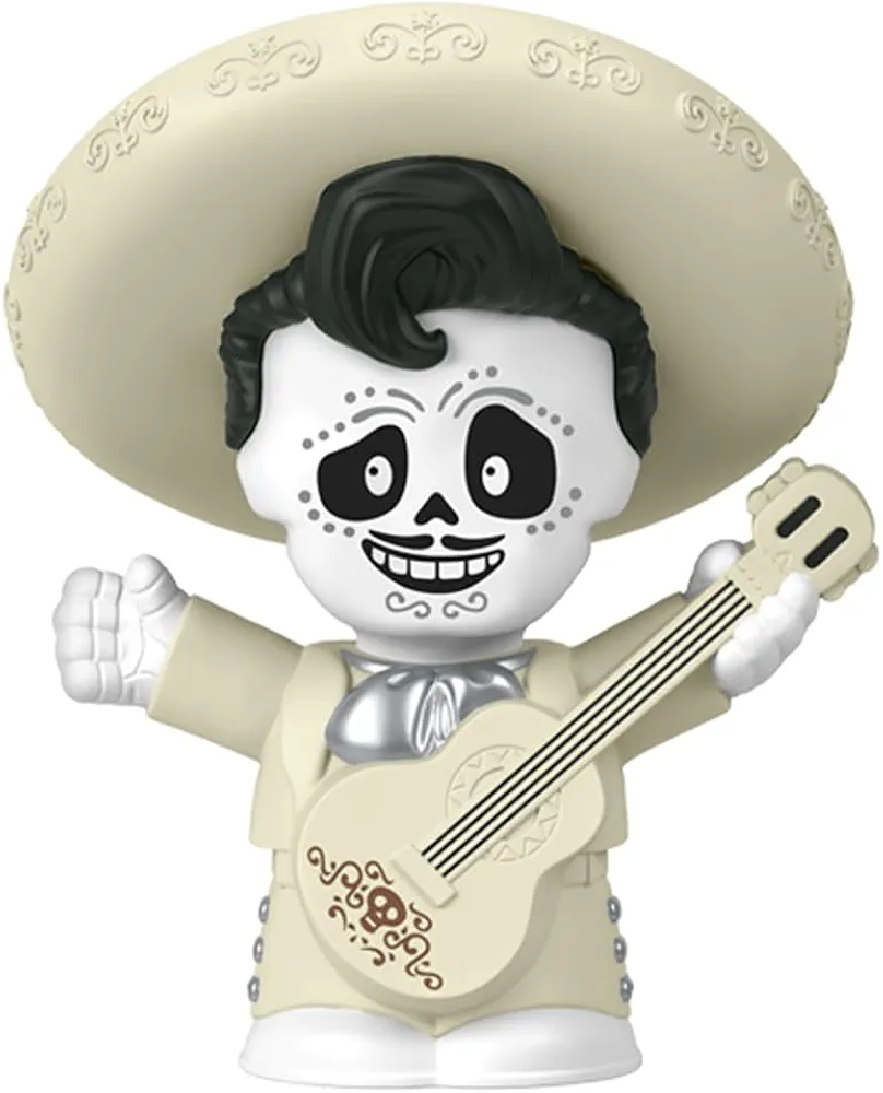 Replacement Part for Little People Coco Playset from Disney's 100 Anniversary Series - HPR12 ~ Replacement Figure Ernesto de la Cruz Holding a Guitar