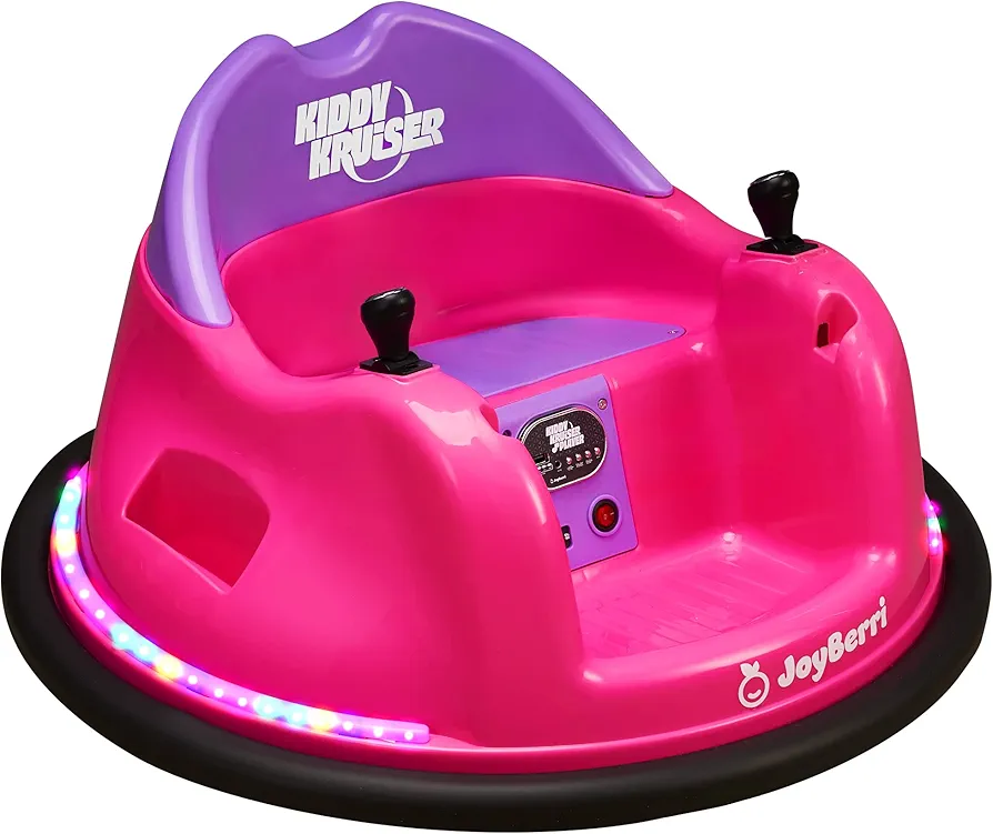 Bumper Car for Toddlers - Toddler, Baby, and Kids Ride On Toy Electric Bumper Car - with Bluetooth, Music and Remote/Safety Certified, Kid Approved, Electric Kids Ride on Bumper Car Gift