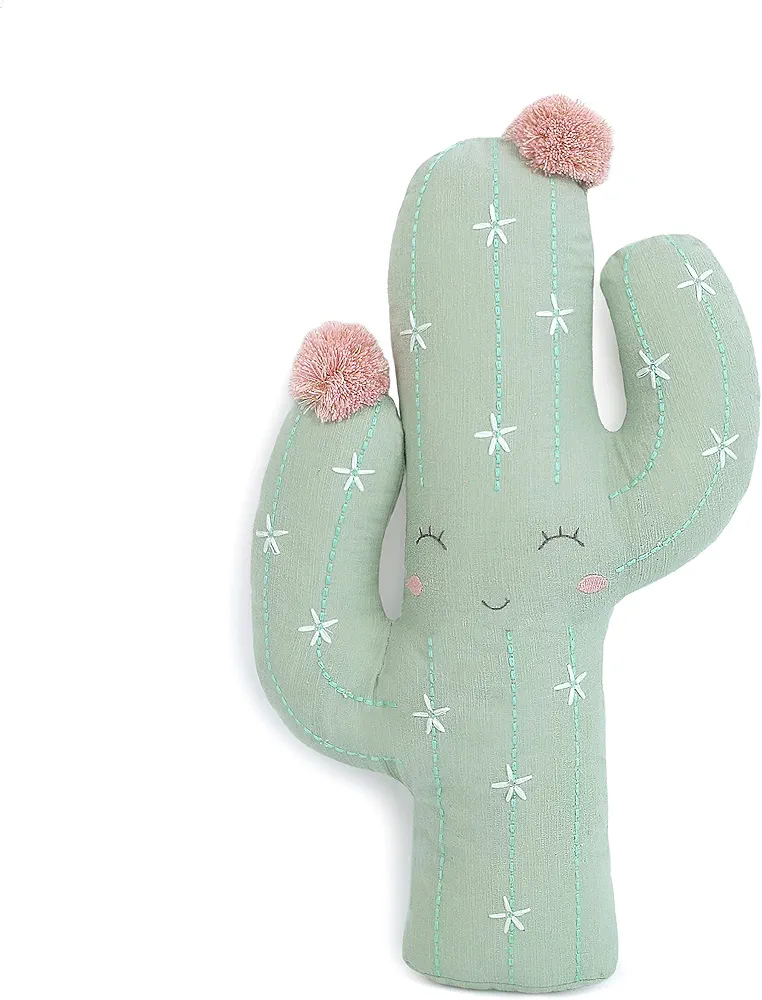 MON AMI Soft Plush Cactus Toy – 18”, Cactus Shaped Toy, Plush & Decorative Accessory for Child’s Bed/Couch