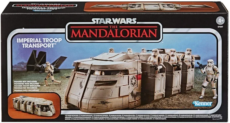 STAR WARS The Vintage Collection The Mandalorian Imperial Troop Transport Toy Vehicle, Toys for Kids Ages 4 and Up