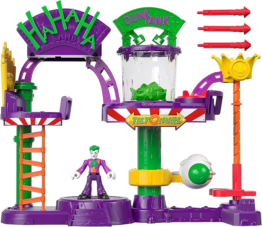 Fisher-Price Imaginext DC Super Friends The Joker Laff Factory Playset