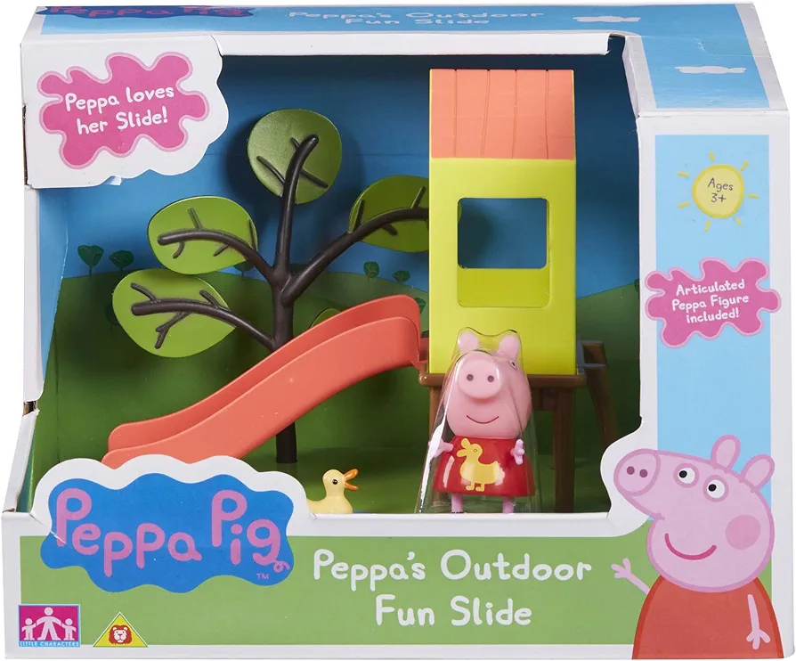 Peppa Pig Outdoor Fun Playset (2 Asstd), Multicolor, 6419