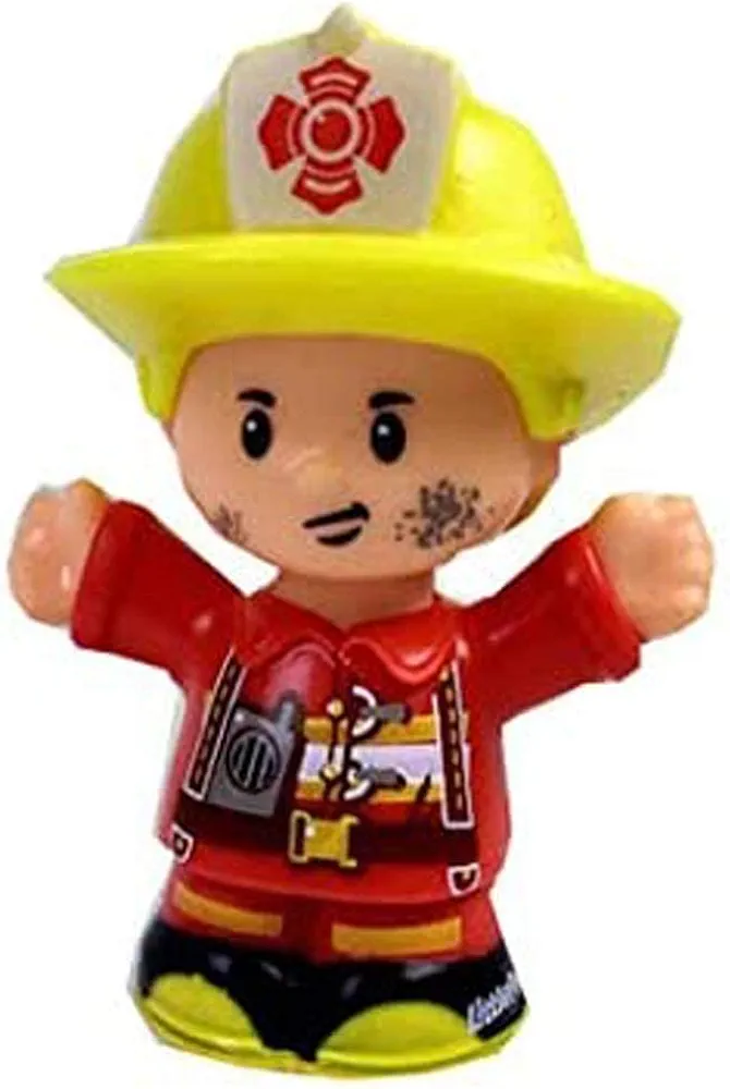 Replacement Part for Fisher-Price Little People Animal Rescue - DYR80 ~ Replacement Boy Fireman Figure