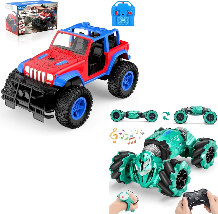 NQD Gesture Sensing Remote Control Car for Boys & Spider Remote Control Car for Kids