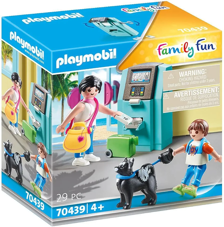 Playmobil Tourists with ATM