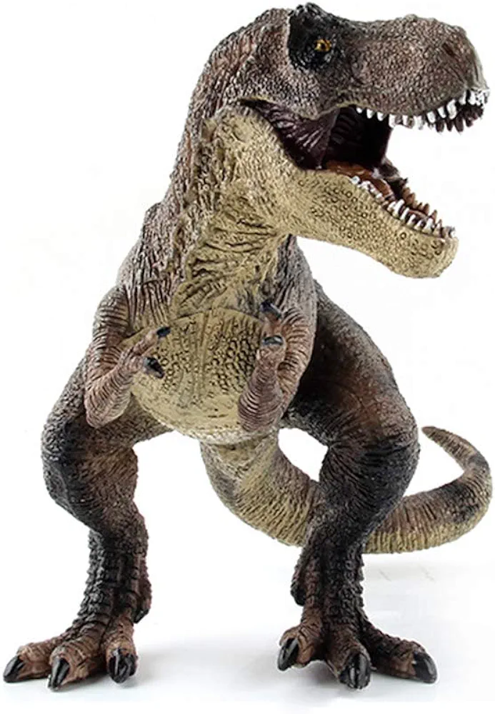 RCOMG Dinosaur Toy Tyrannosaurus Rex, Realistic Dinosaur Figure T-Rex Plastic Educational Prehistoric Animal Dinosaur Figurines for Kids Toddlers