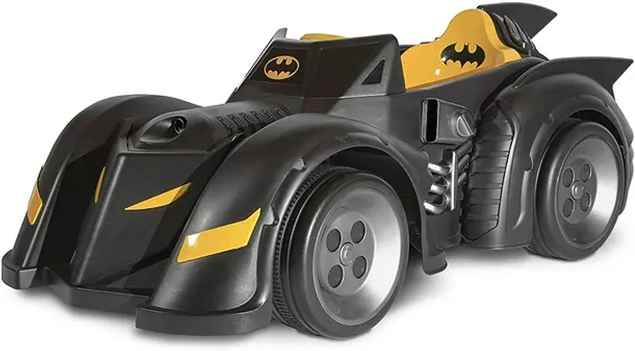 Batman Batmobile DC Comic Ride On Toy for Kids | 6 Volt Battery Powered Electric Car with Charger | Easy to Operate & Safe for Toddlers Ages 3-5 | Perfect Superhero Gift for Boys & Girls