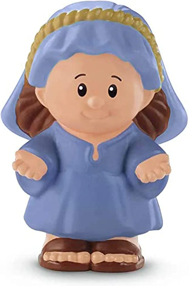 Replacement Part for Fisher Price Little People Nativity Playset- J2404 ~ Nativity Bible Story ~ Replacement Mother Mary Figure