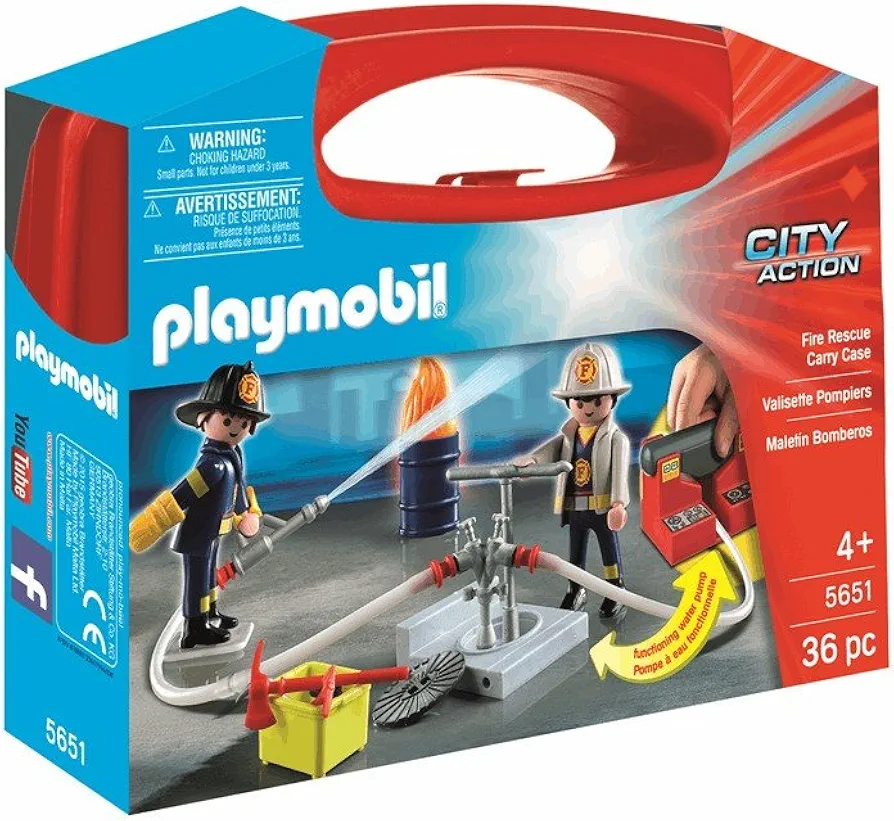 Playmobil "Fire Carrying Case, Large