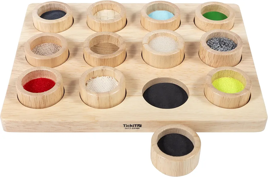 TickiT Touch & Match Board - Toddler Sensory Exploration - Special Educational Needs - Tactile Board - Touch & Feel