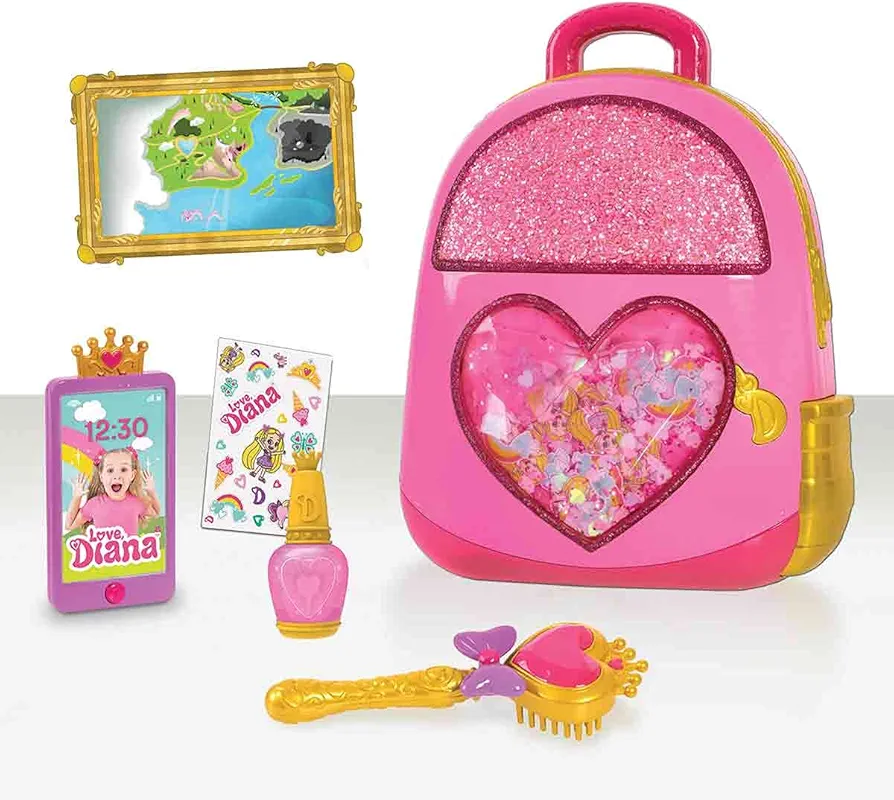 Love Diana Adventure Set, 5-piece role play set, pink, by Just Play