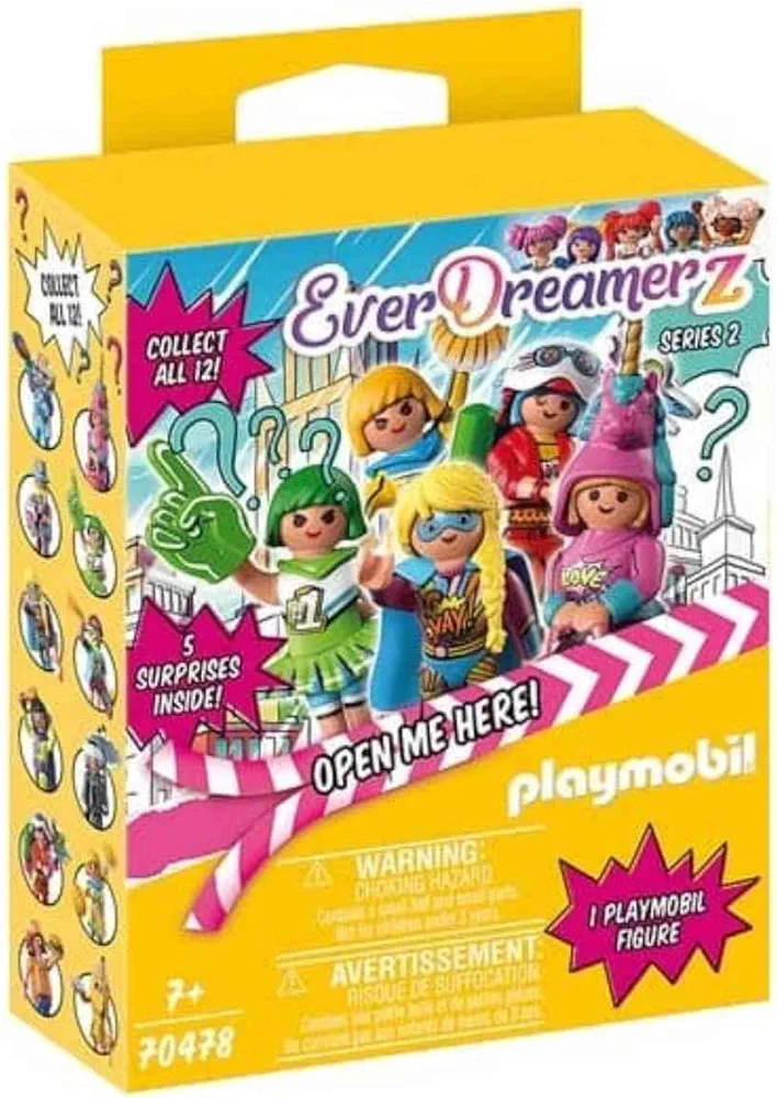 Playmobil - EverDreamerz 70478 Surprise Box - Comic World, for Children Ages 7+, Fun Imaginative Role-Play, PlaySets Suitable for Children Ages 4+