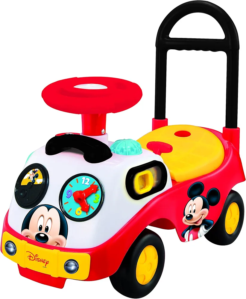 Kiddieland Toys Limited Disney My First Mickey Activity Ride On,Red