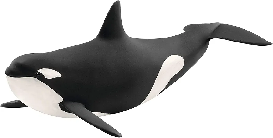 Schleich Wild Life, Animal Figurine, Animal Toys for Boys and Girls 3-8 Years Old, Killer Whale, Ages 3+