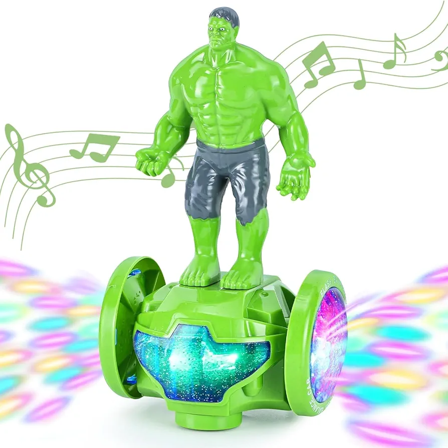 Toys for 4 Year Old Boys, Spin Dancing Robot Toy Car with Colorful Flashing Lights & Music, Great Christmas Birthday Gifts for 3 4 5 6 Year Old Boys Girls