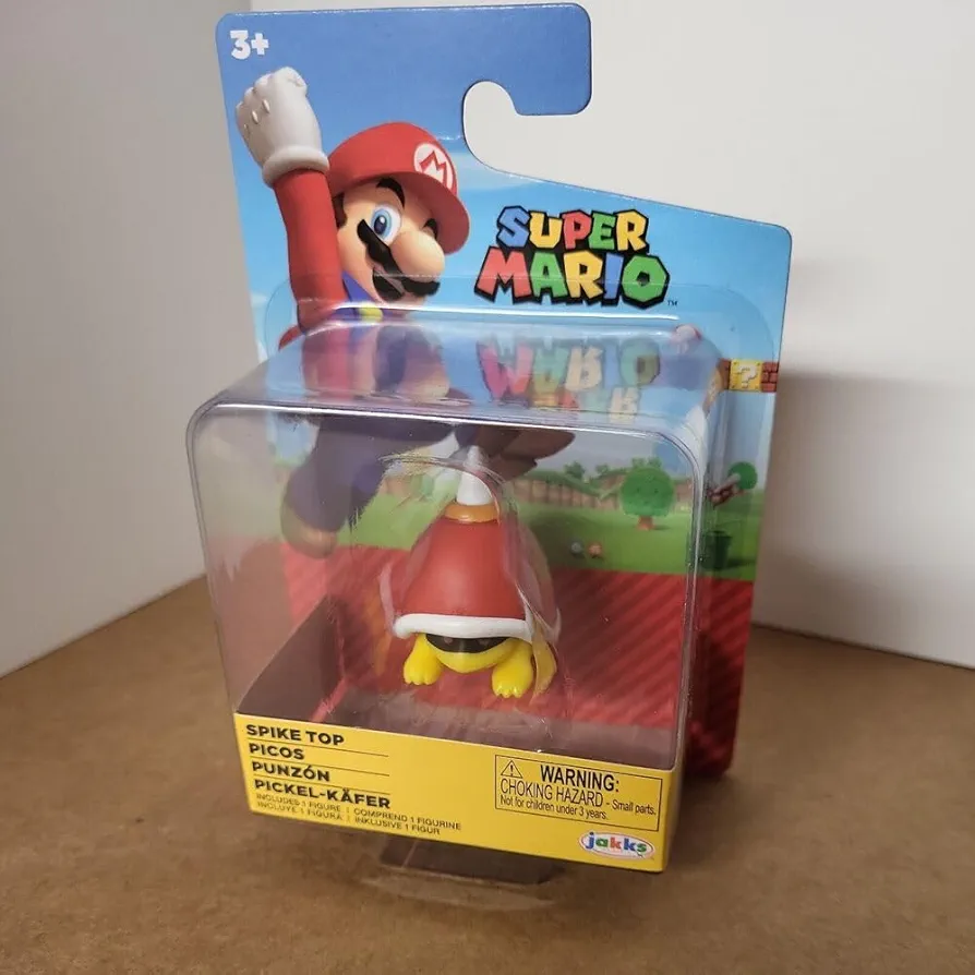 SUPER MARIO 2.5 inch Mini Action Figure - Spike Top - Packaging May Vary