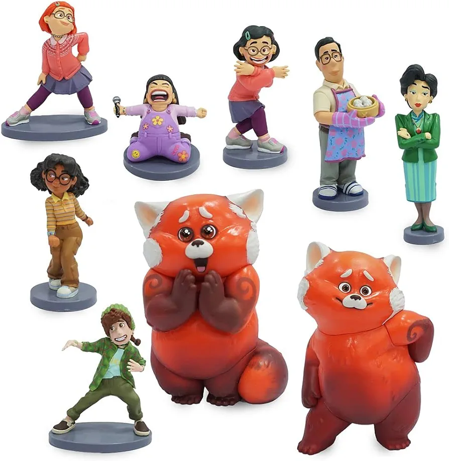 Disney Pixar Turning Red Deluxe Figure Play Set