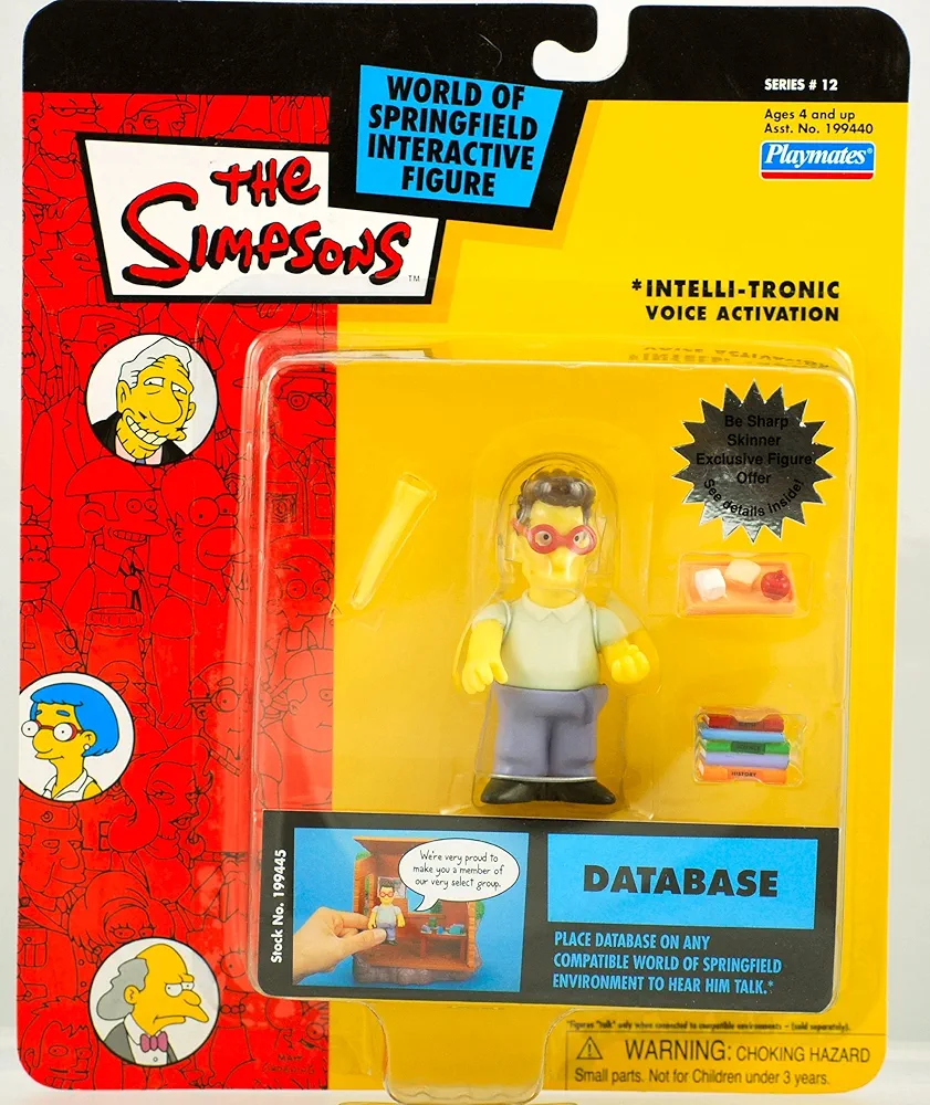 Playmates Toys Inc. Simpsons World of Springfield Figure Series 12: Database