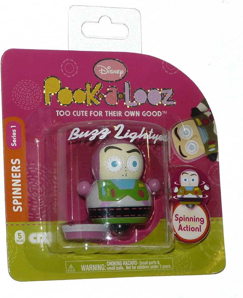 Disney Toy Story Buzz Lightyear Pook-a-Looz Spinners Series 1