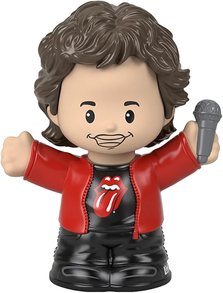 Replacement Part for Fisher-Price Little People Collector's Playset - GTM03 ~ Inspired by Rock 'n Roll Group The Rolling Stones Replacement Singer Mick Jagger Figure