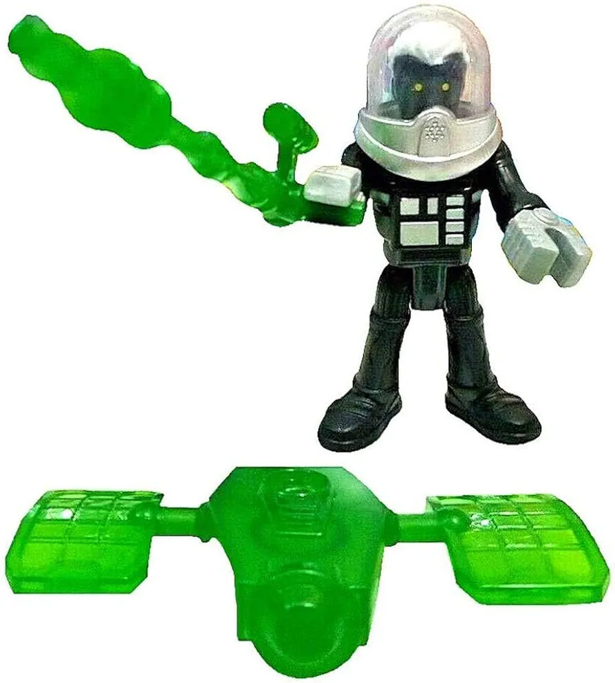 Mattel Imaginext Collectible Figures Playset ~ Series 12 - CDX97 ~ Unopened, Identified Blind Bag ~ Space Adventure Person Figure, Black, Green, Gray