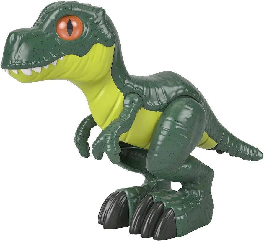 Fisher-Price Imaginext Jurassic World Dinosaur Toy T. rex XL Poseable Figure, 9.5 Inches Tall, Pretend Play Preschool Kids Ages 3+ Years